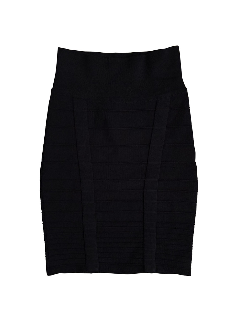 2000’s Guess by Marciano Black High-Waist Bandage Pencil Skirt